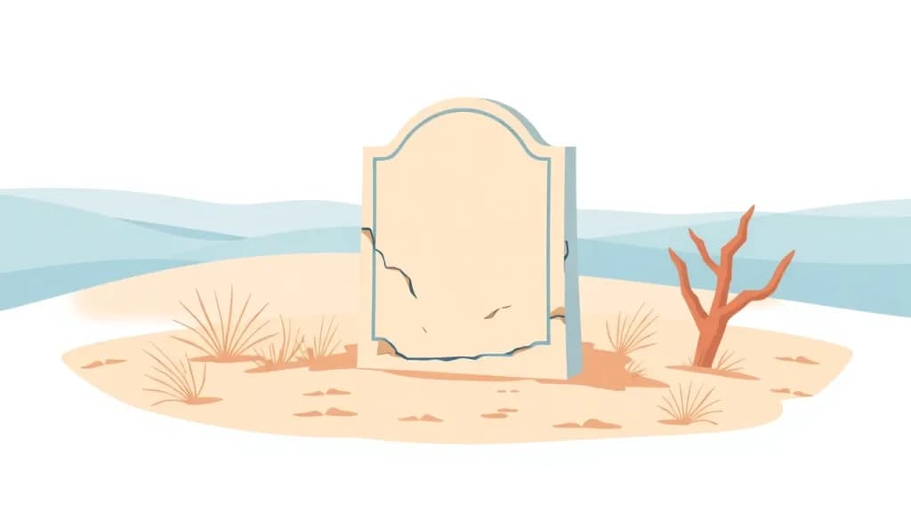 Back to the Future Part III -- Doc Brown's Tombstone