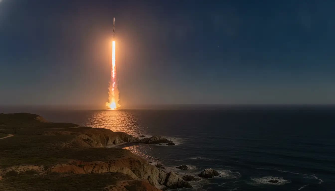 SpaceX Falcon 9 Successfully Launches USSF-153