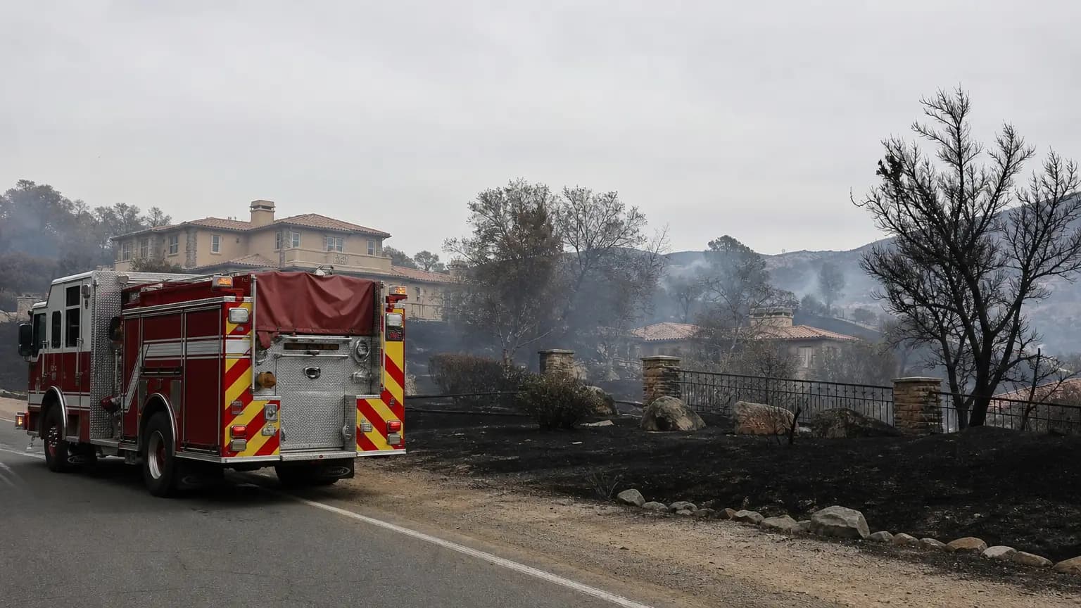 Alamo Fire Starts in Heart of Santa Ynez Valley