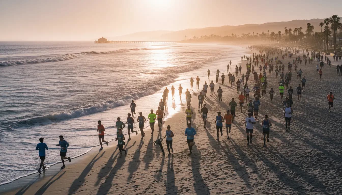 Beachfront Run Approaches Race Day with Strong Turnout