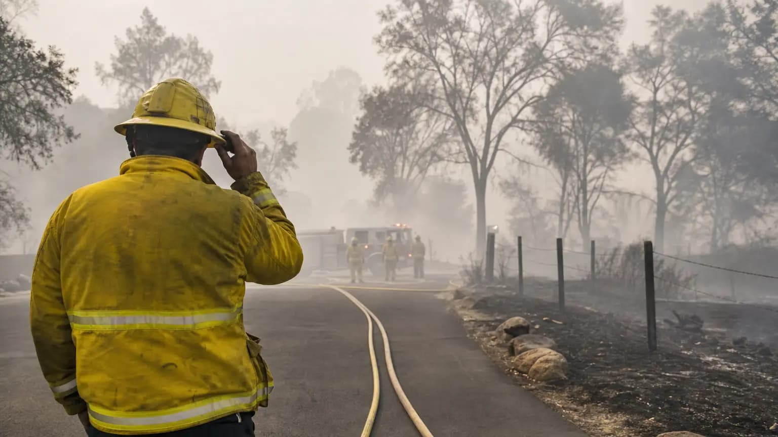 Crews contain Paso Robles house fire