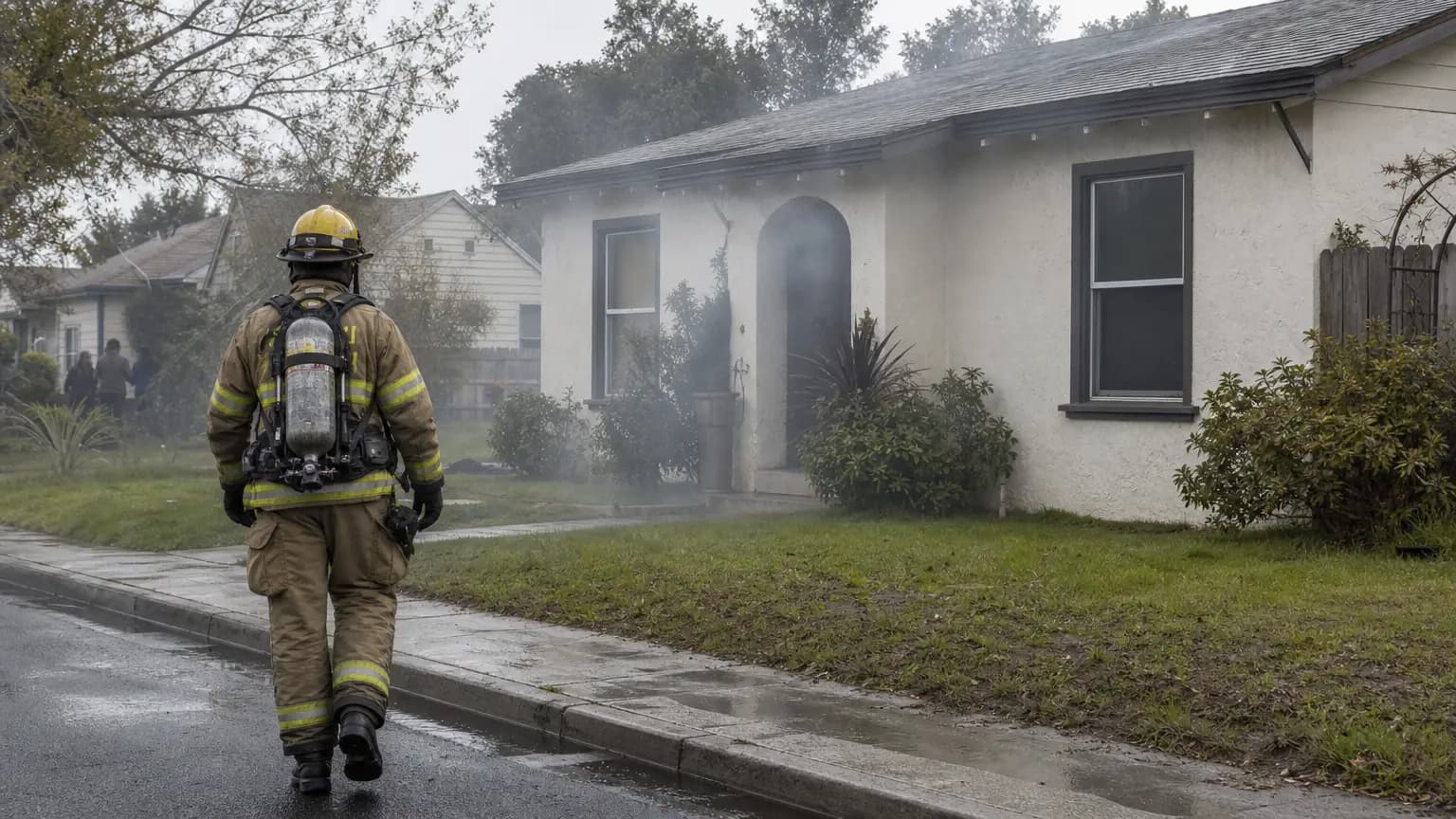 Fire crews contain house fire on Vine Street
