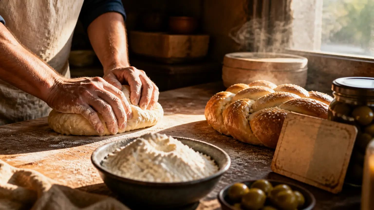 Fresh Bread, Italian Style