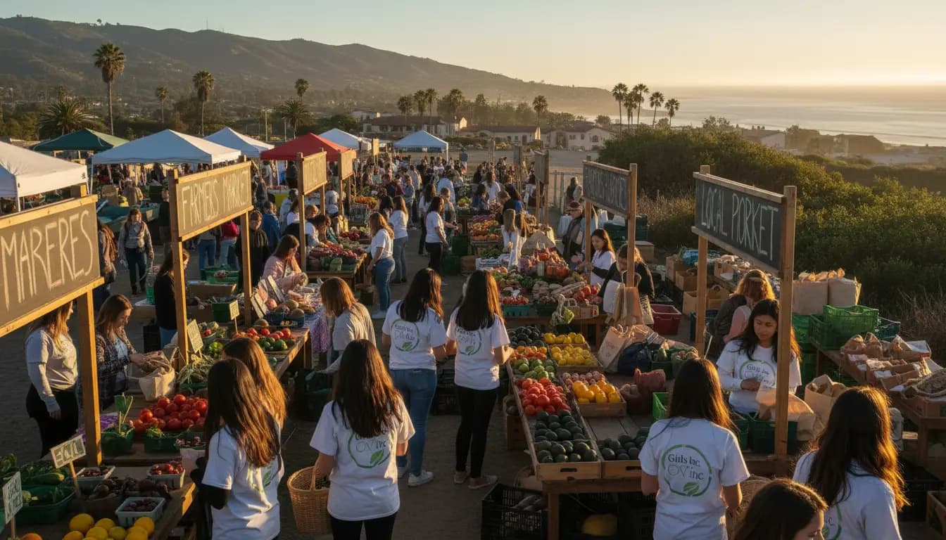 Girls Inc. hosts sustainable Farmers Market