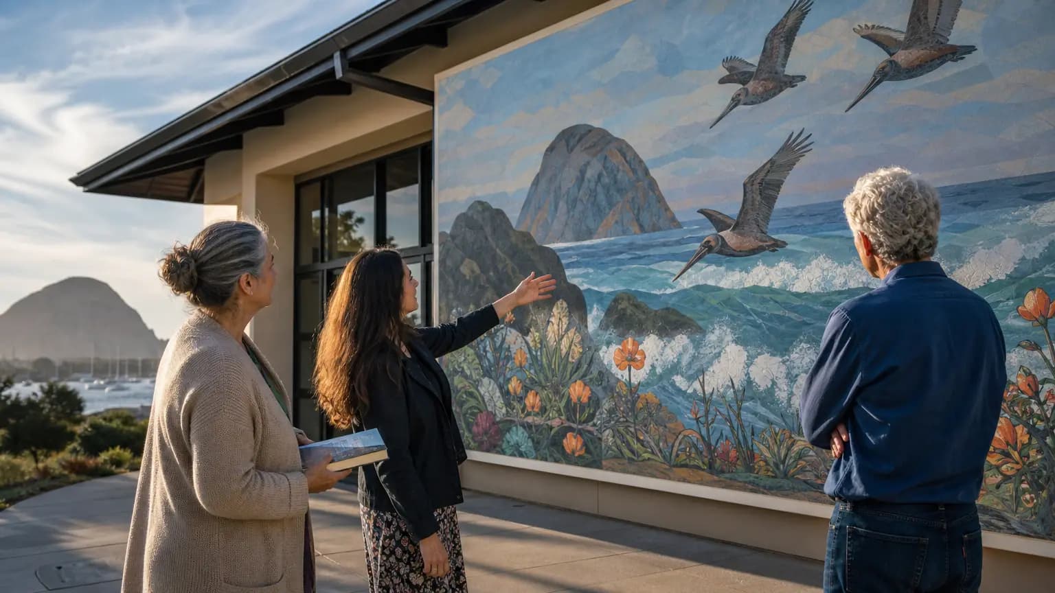 Morro Bay Library Celebrates Mural