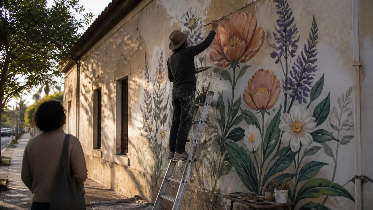 New Mural in Old Town