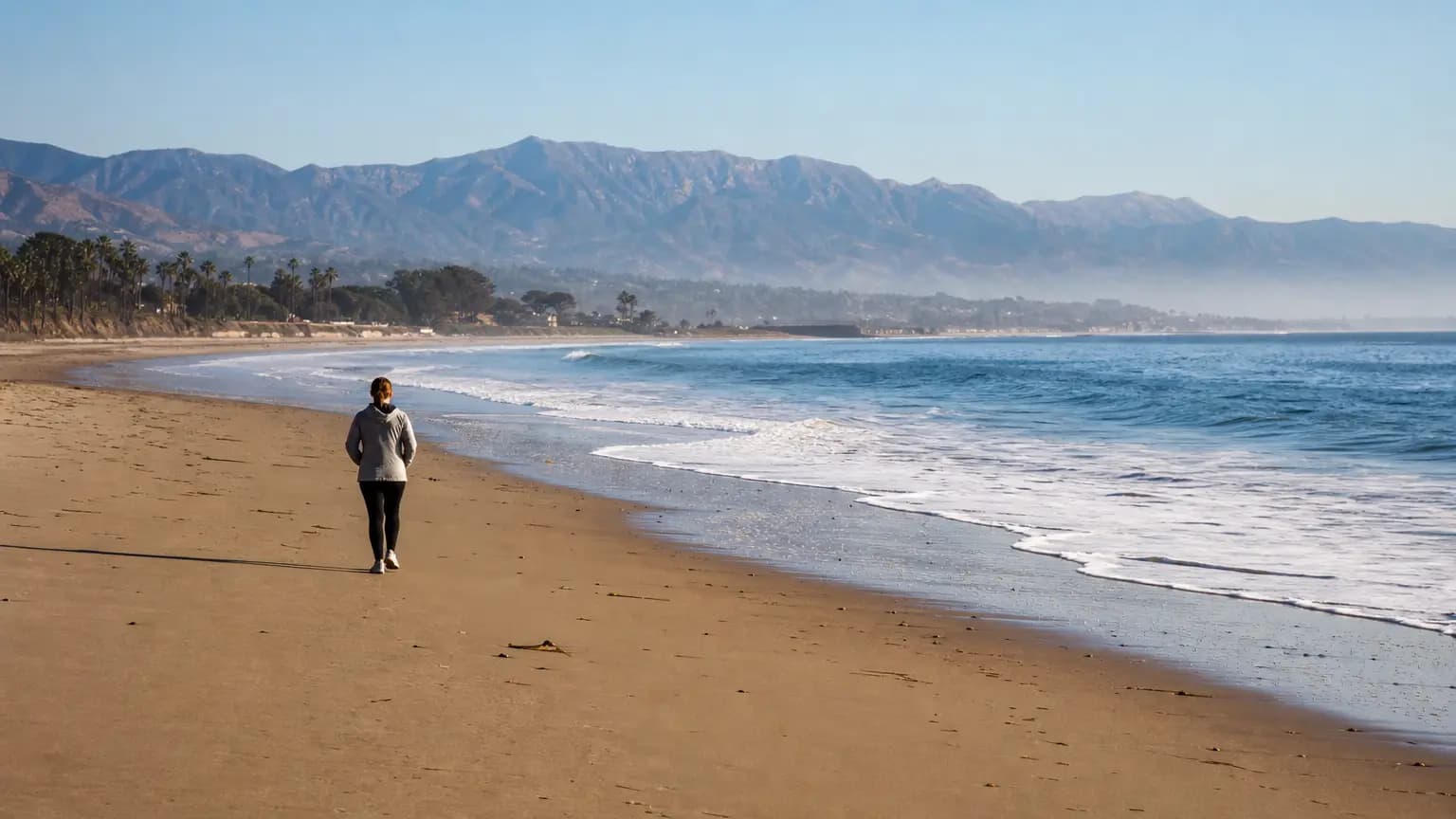 Santa Barbara Beach Walk