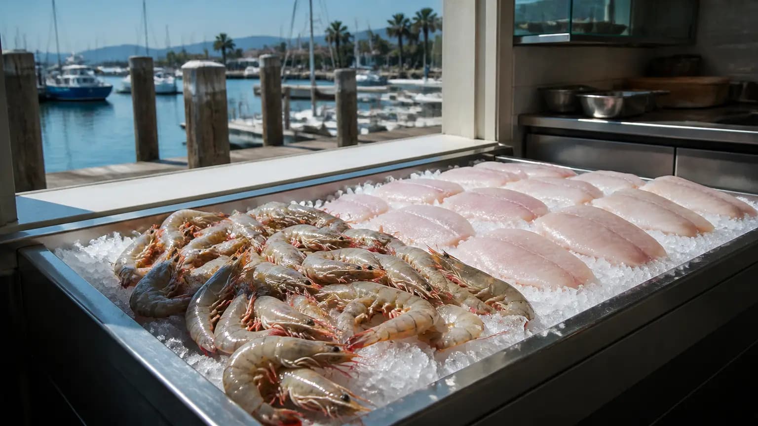 Santa Barbara Harbor Fish Market
