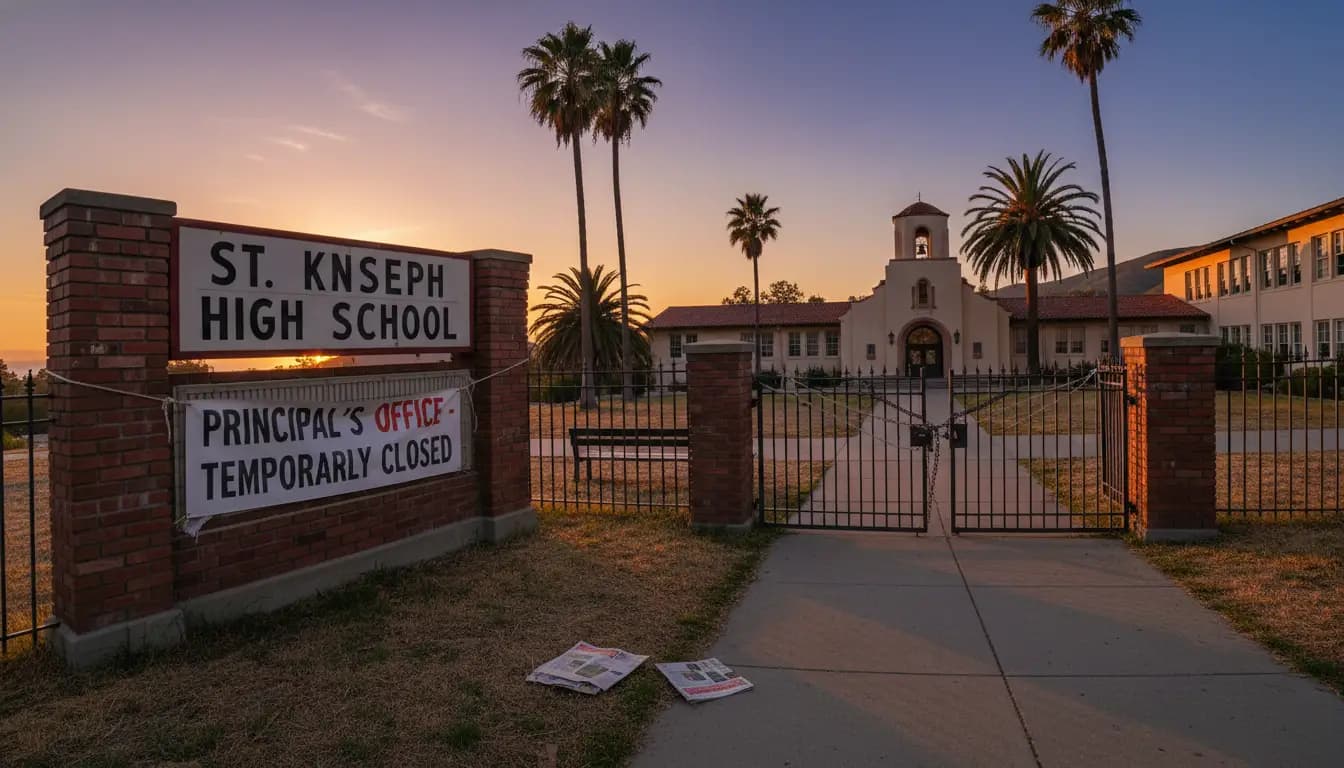 St. Joseph High School puts principal on leave