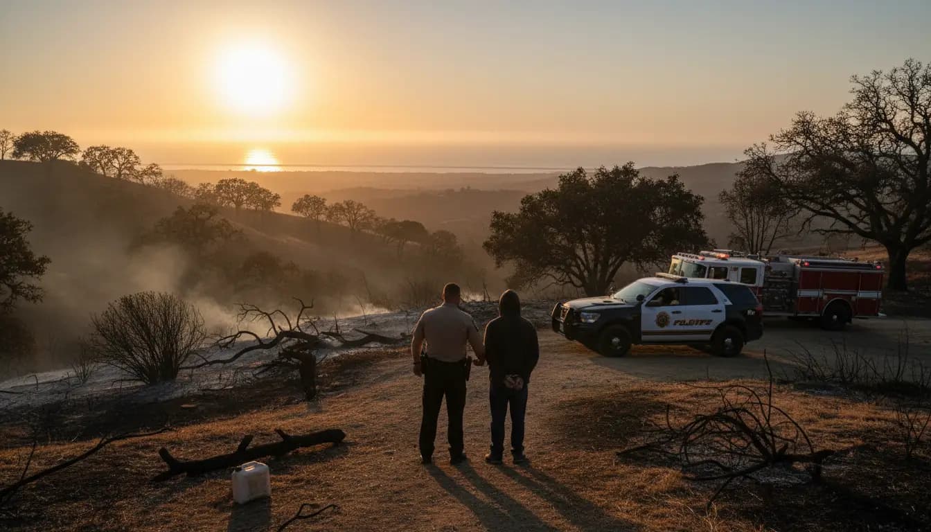 Teen arrested for arson near Goleta