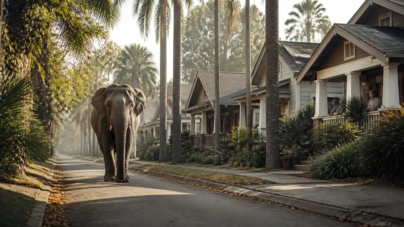 The Pachyderm Promenade on Palm Avenue