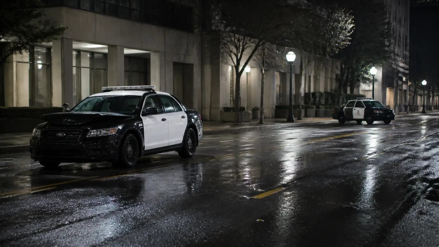 Two Officers Injured in Traffic Collision