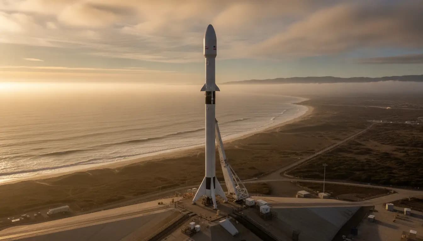 Falcon 9 Set to Launch SDA Tranche 1 Transport Layer A on October 5