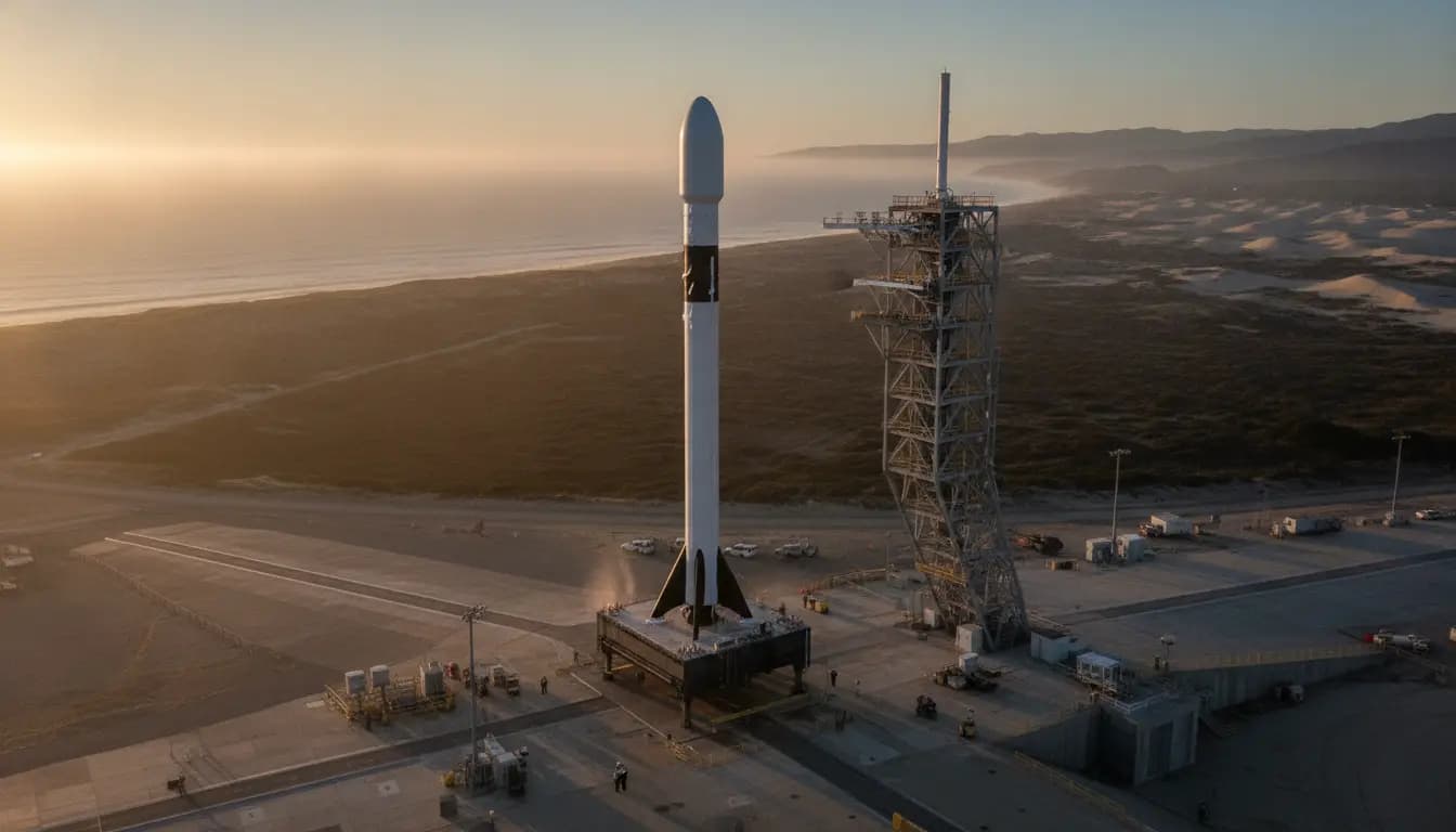 Falcon 9 Set to Launch Starlink Group 15-25 on October 12