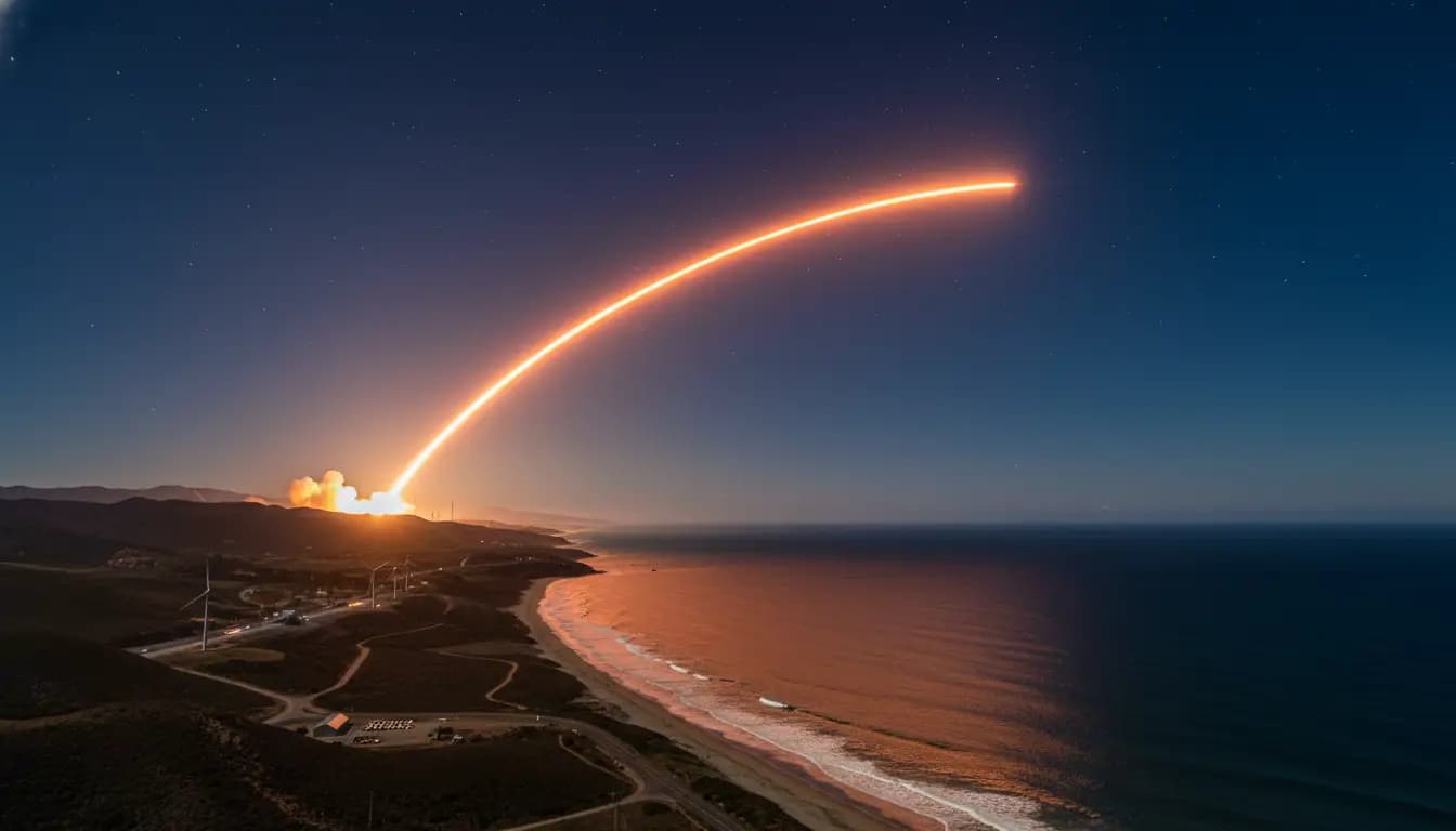 SpaceX Falcon 9 Successfully Launches NROL-172