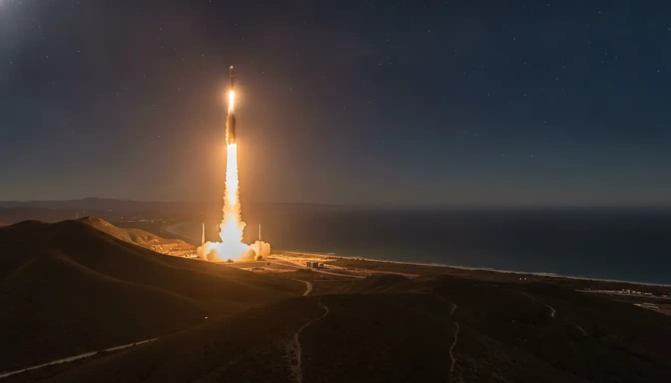 SpaceX Falcon 9 Successfully Launches Starlink Group 15-15
