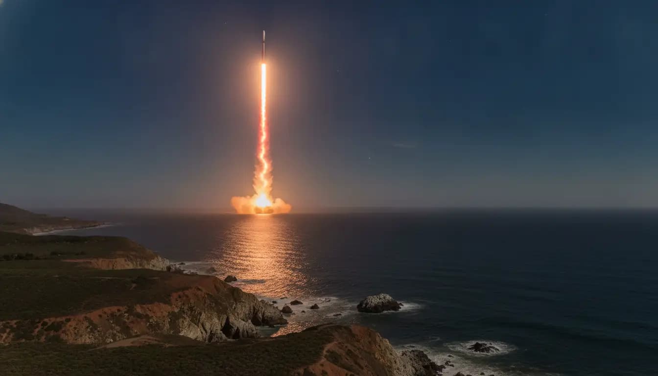 SpaceX Falcon 9 Successfully Launches Starlink Group 15-23