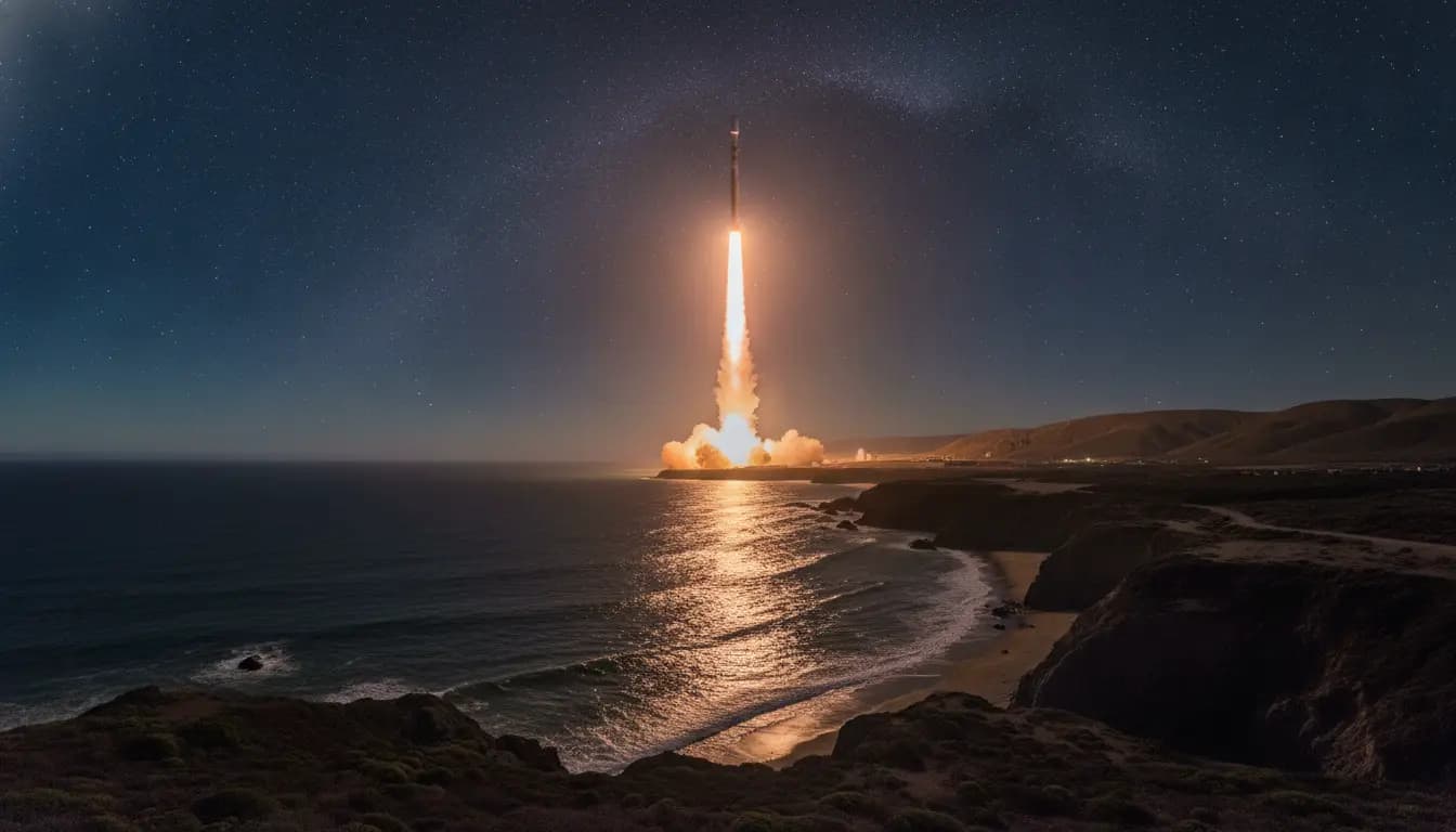 SpaceX Falcon 9 Successfully Launches Starlink Group 15-24