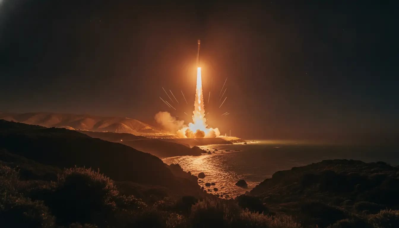 SpaceX Falcon 9 Successfully Launches Starlink Group 15-27