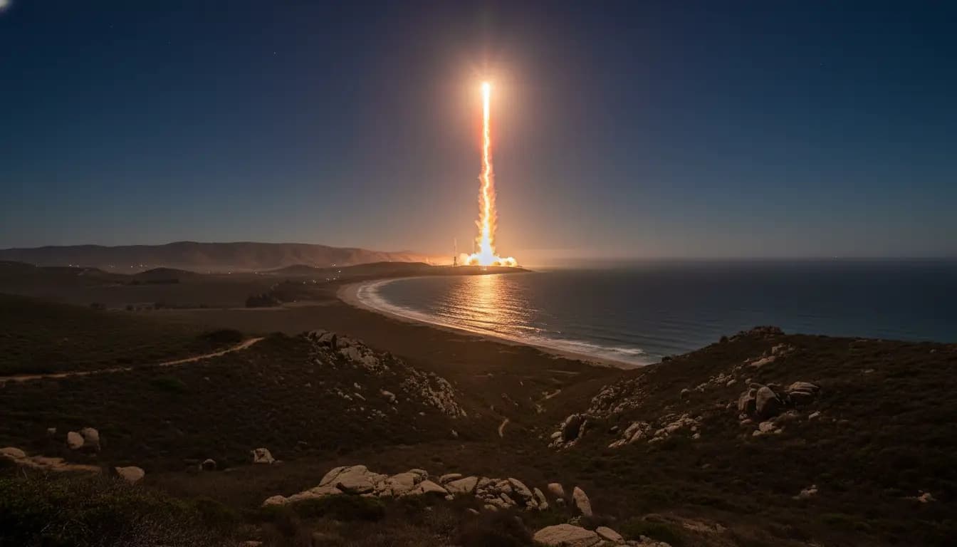 SpaceX Falcon 9 Successfully Launches Starlink Group 17-14