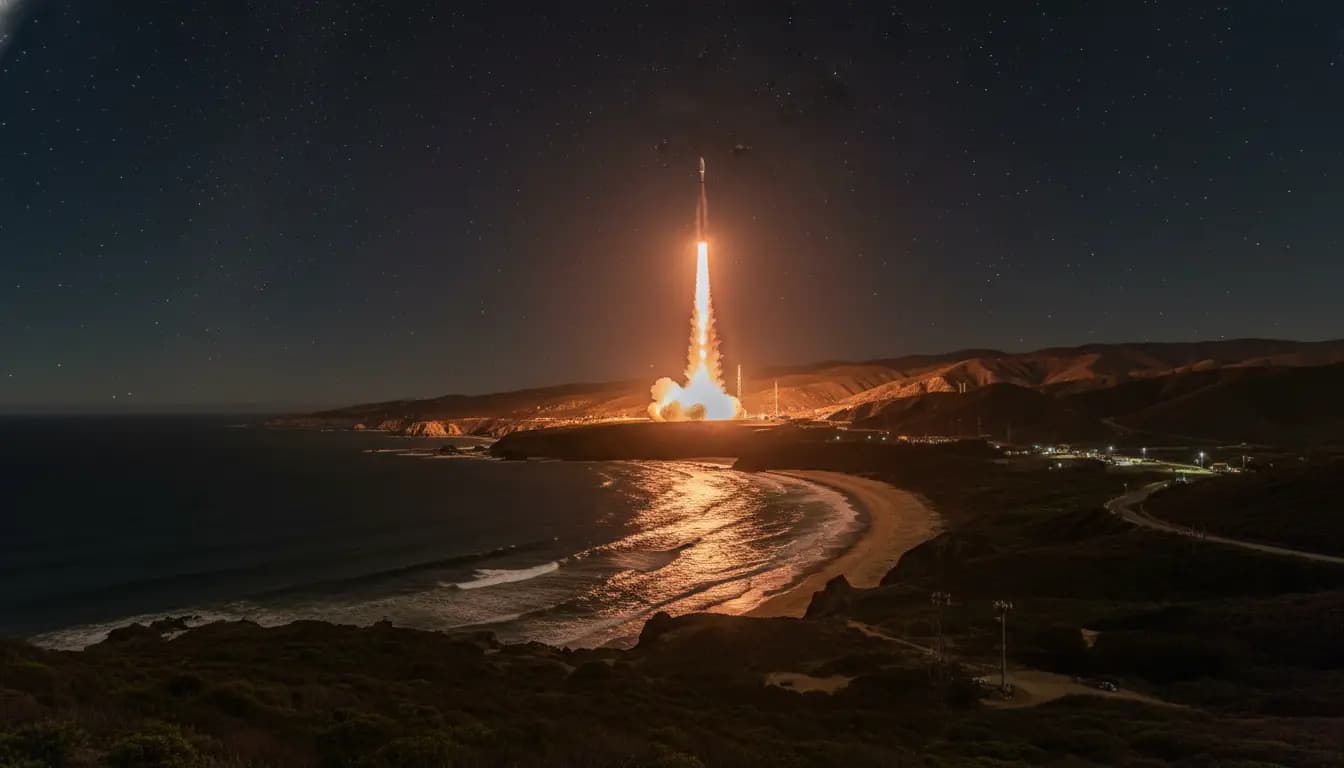 SpaceX Falcon 9 Block 5 Successfully Launches Starlink Group 17-17