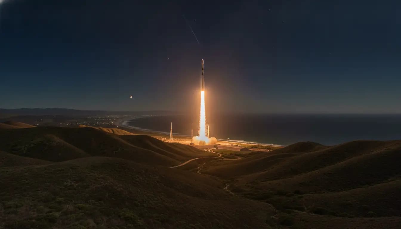 SpaceX Falcon 9 Successfully Launches Starlink Group 17-22