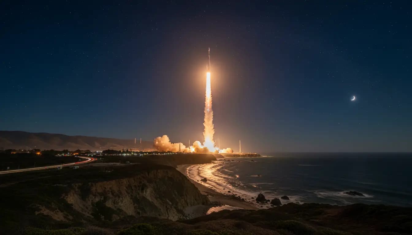 SpaceX Falcon 9 Successfully Launches Starlink Group 17-27