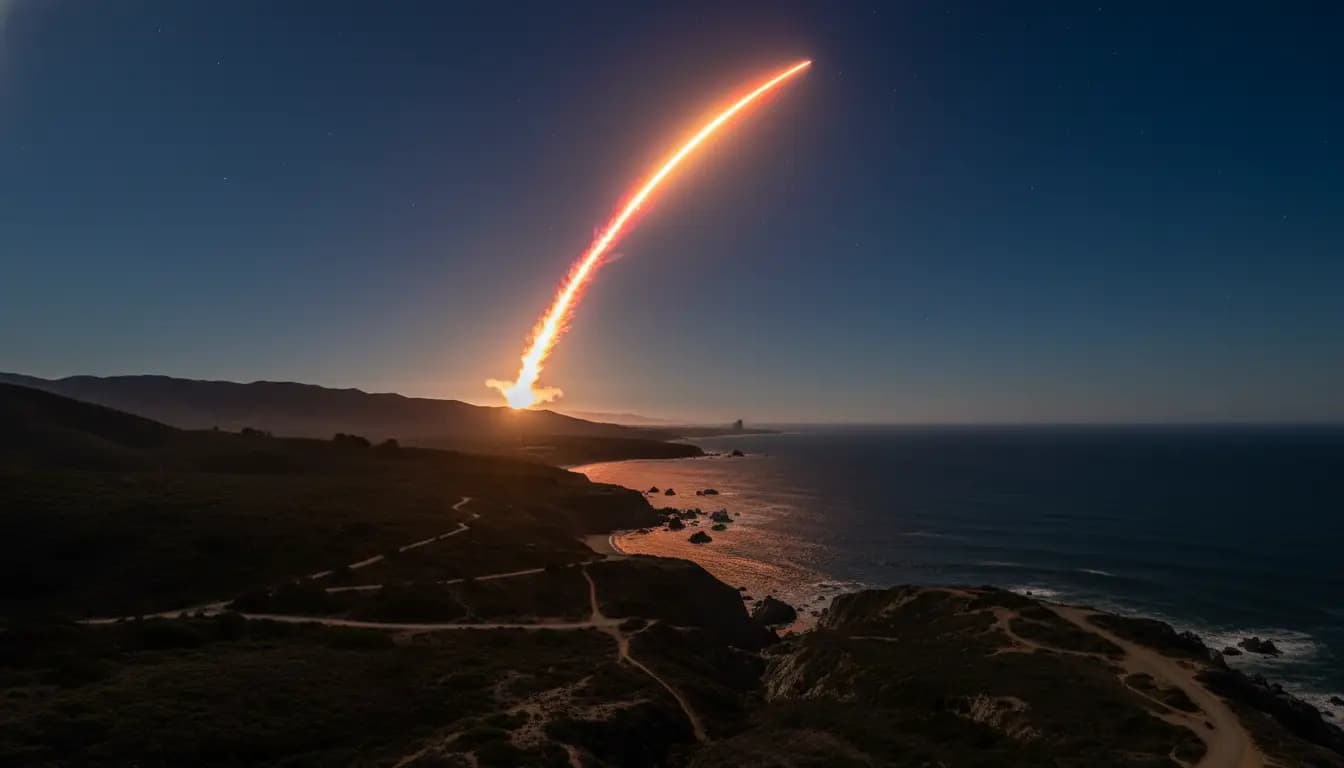 SpaceX Falcon 9 Successfully Launches Starlink Group 17-36