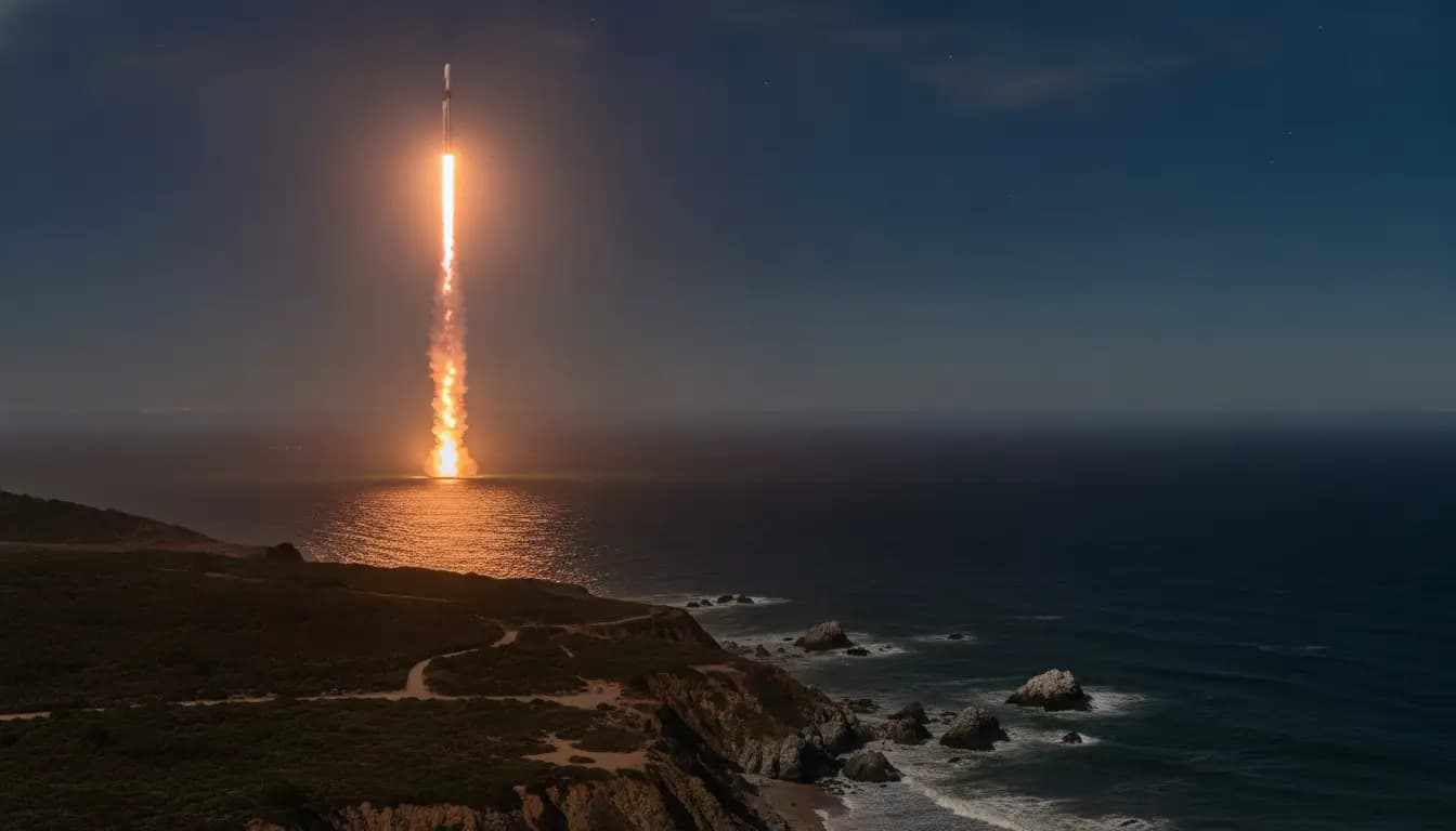 SpaceX Falcon 9 Successfully Launches Starlink Group 17-39