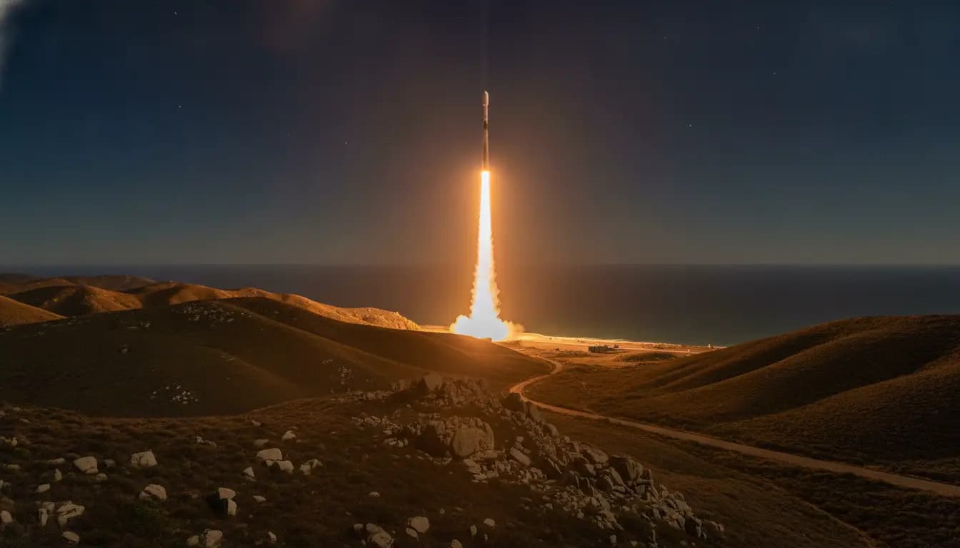 SpaceX Falcon 9 Successfully Launches Starlink Group 17-40