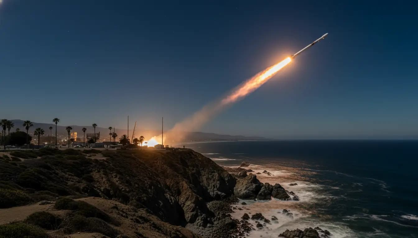 SpaceX Falcon 9 Successfully Launches Starlink Group 17-42