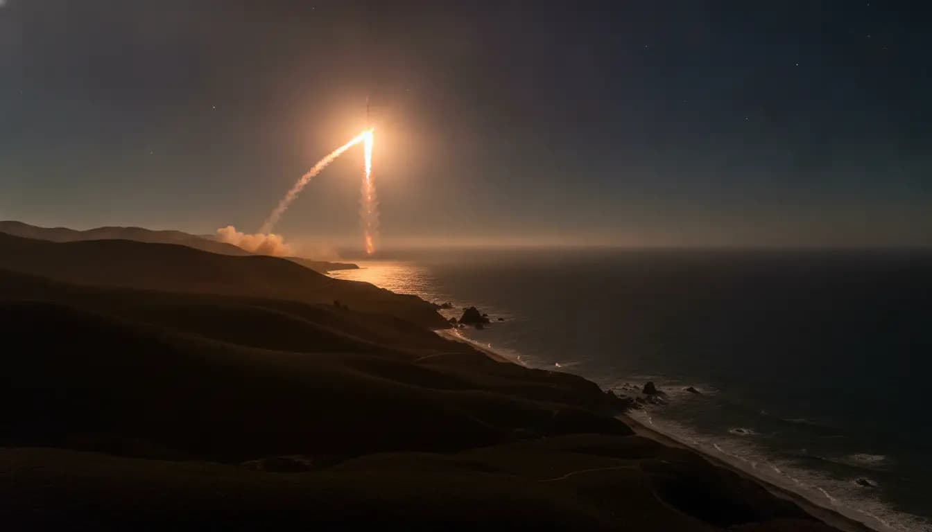 SpaceX Falcon 9 Successfully Launches Starlink Group 17-48