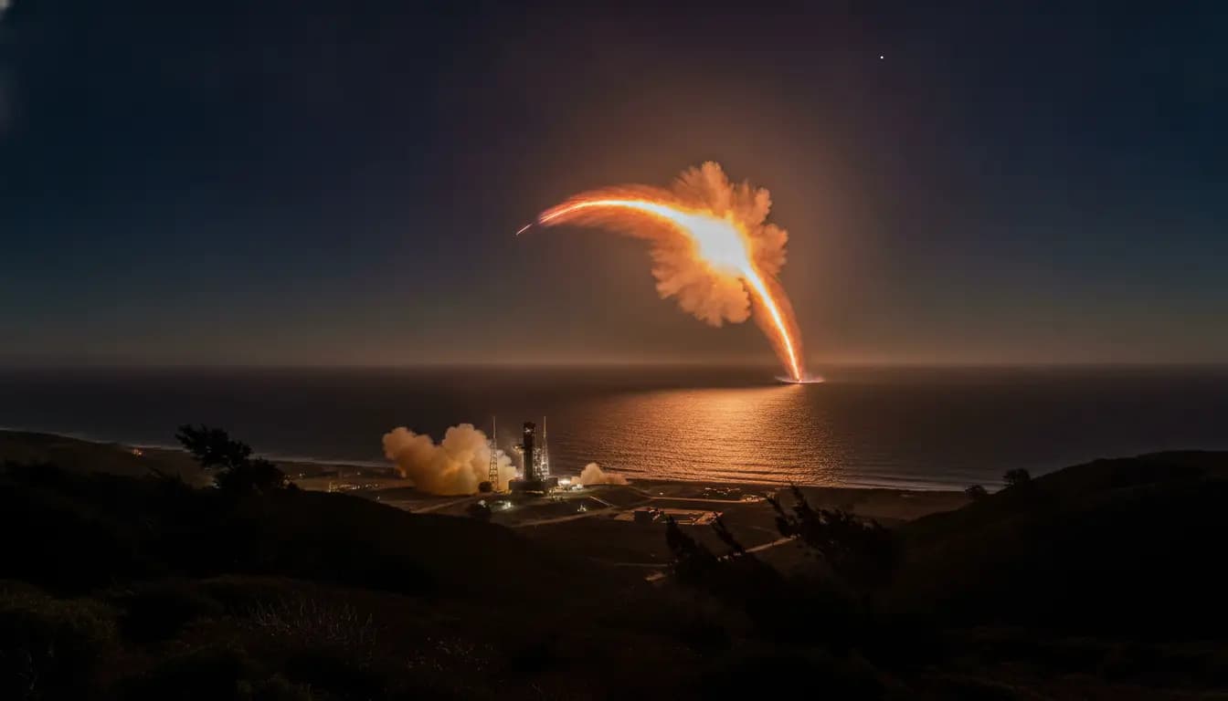 SpaceX Falcon 9 Successfully Launches Starlink Group 17-49