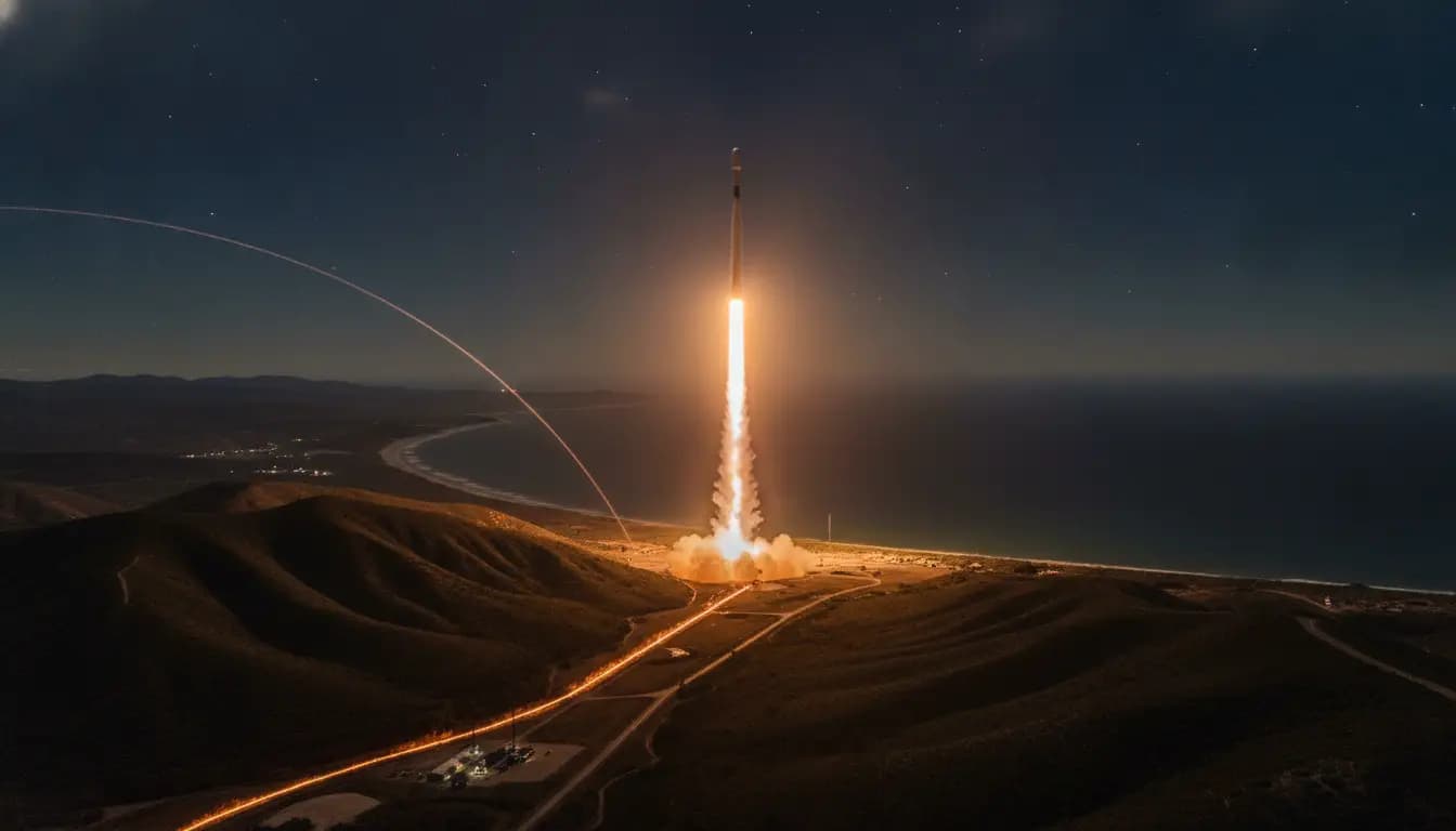 SpaceX Falcon 9 Successfully Launches Starlink Group 17-51