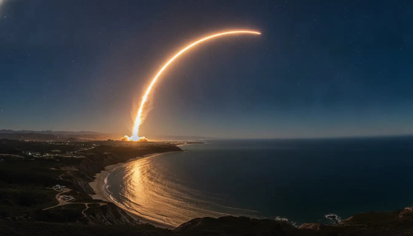 SpaceX Falcon 9 Successfully Launches Starlink Group 17-52