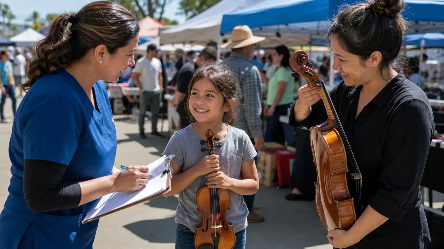4th Annual Back-to-School Health Fair Includes Santa Maria Philharmonic