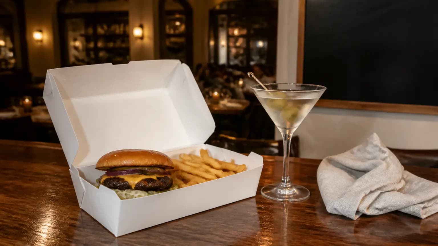 A $25 Adult Happy Meal? Bistro Amasa’s Après Hour Makes a Case for Late-Night Dining