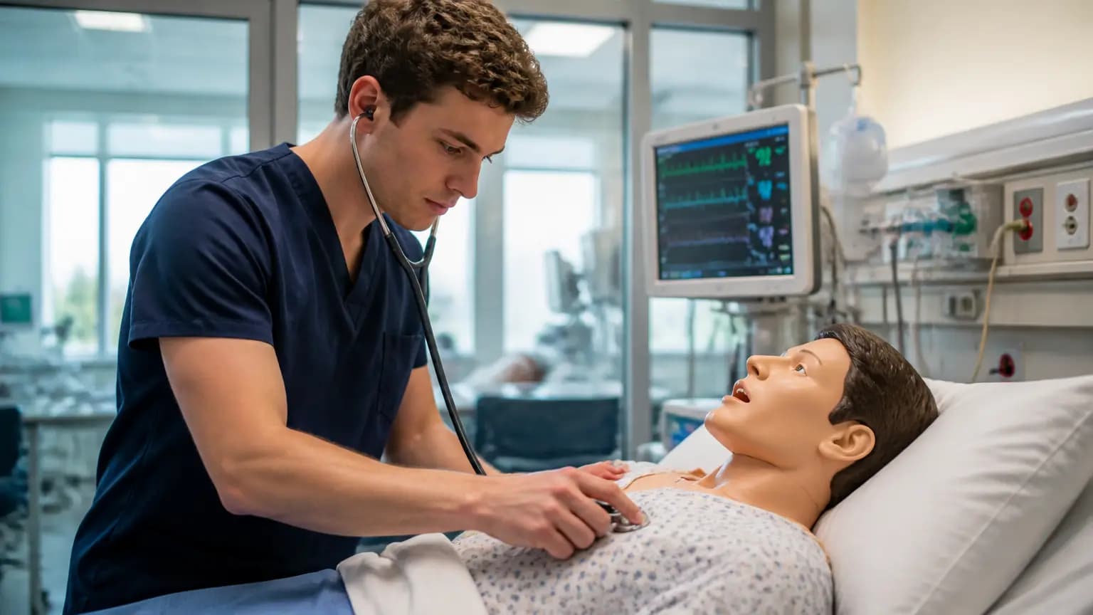 At Los Robles, future doctors train with high-tech simulations