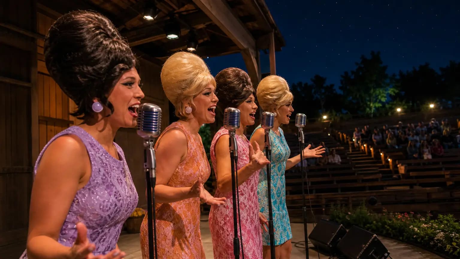 Big Hair, Big Voices, and Big Dreams in PCPA’s ‘Beehive’