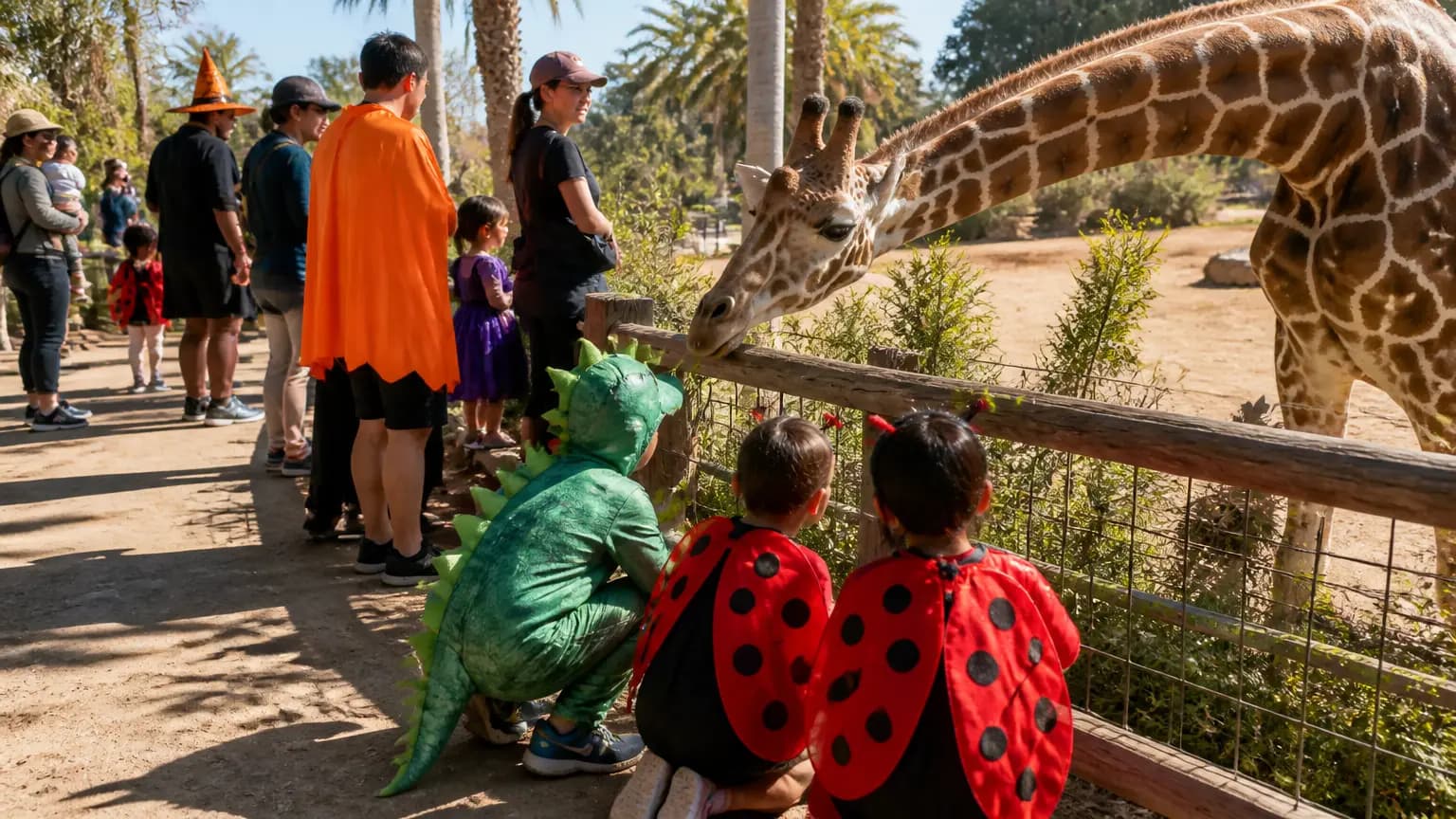 Boo at the Zoo Treats Visitors to Halloween Fun in Daylight, Too