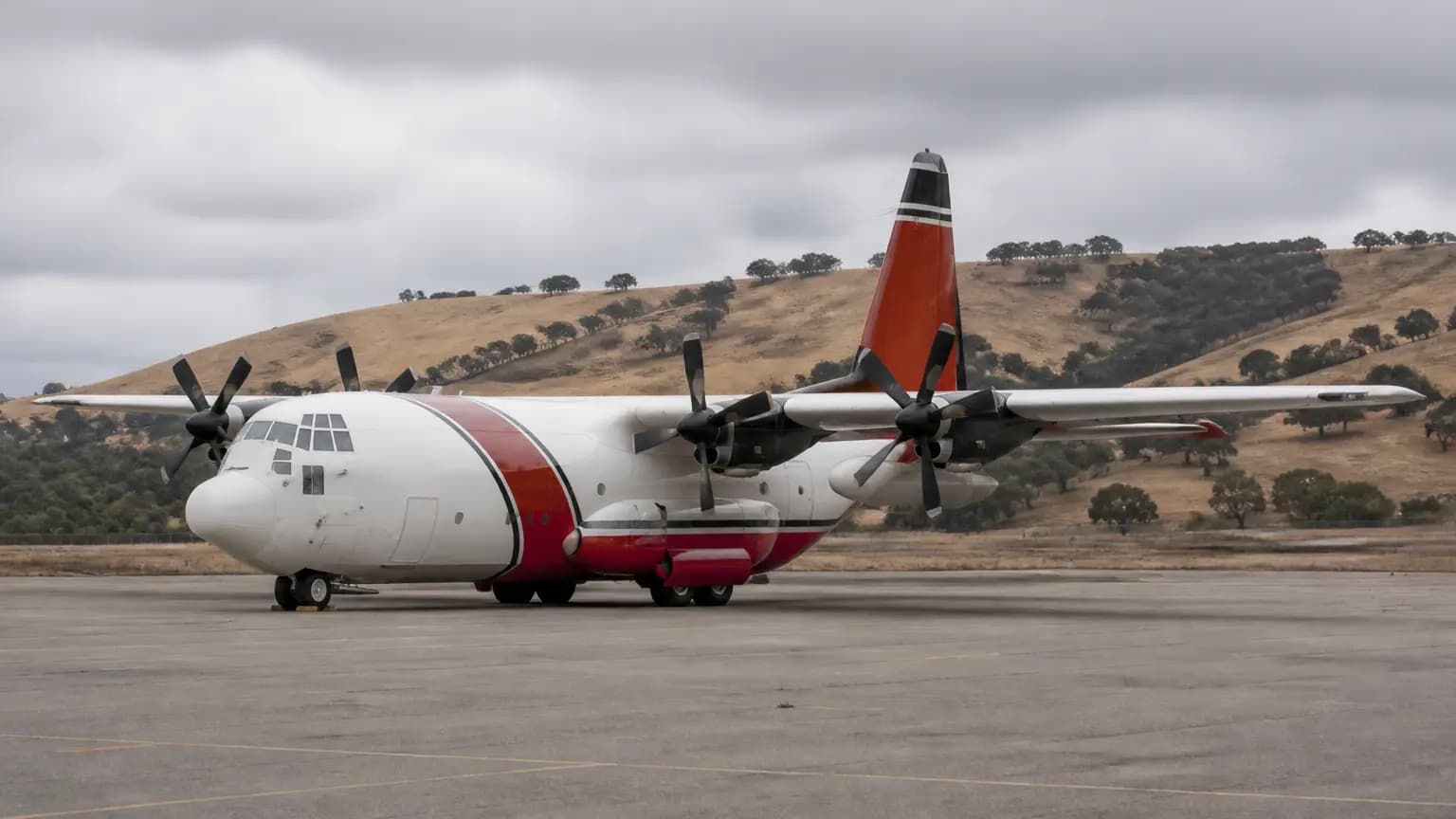 Cal Fire adds C-130H airtanker at Paso Robles Air Attack Base