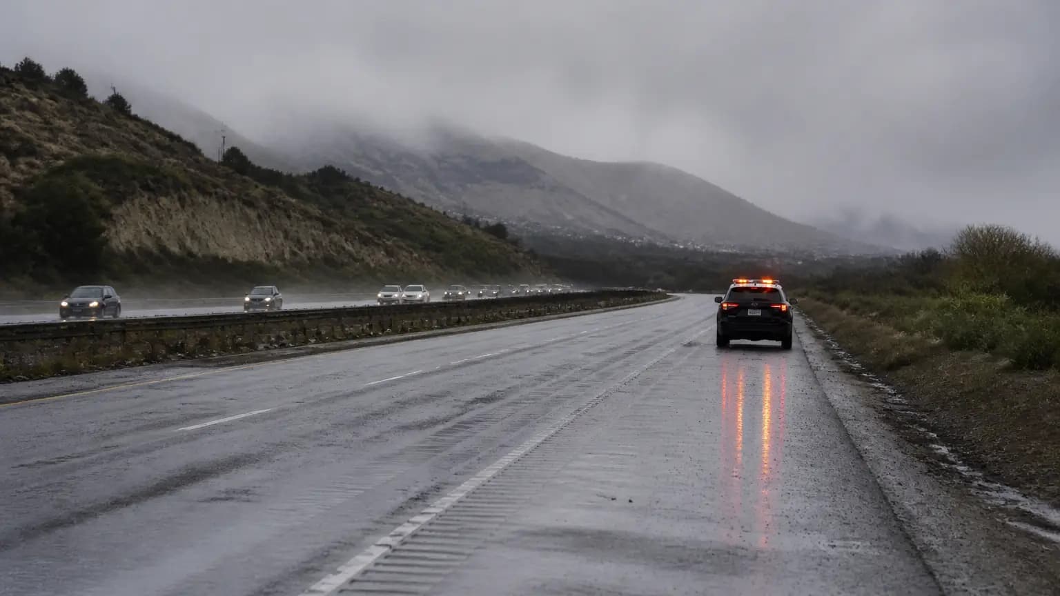 California Highway Patrol Coastal Division Urges Residents to Prepare for El Niño and Exercise Caution on Wet Roads
