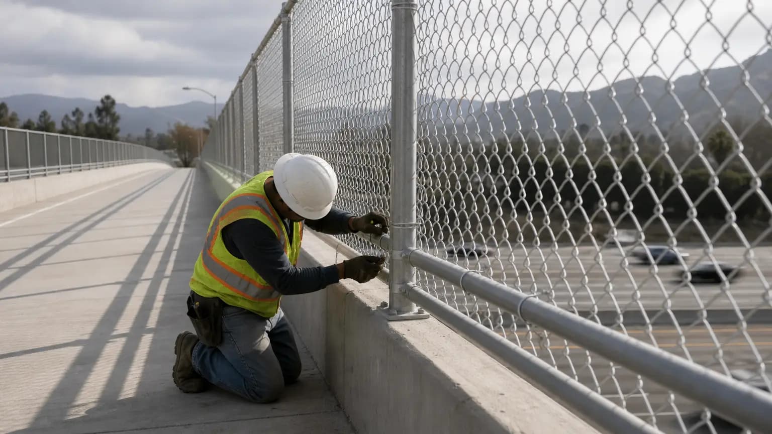 Caltrans completes long-awaited fencing project on 118 bridge