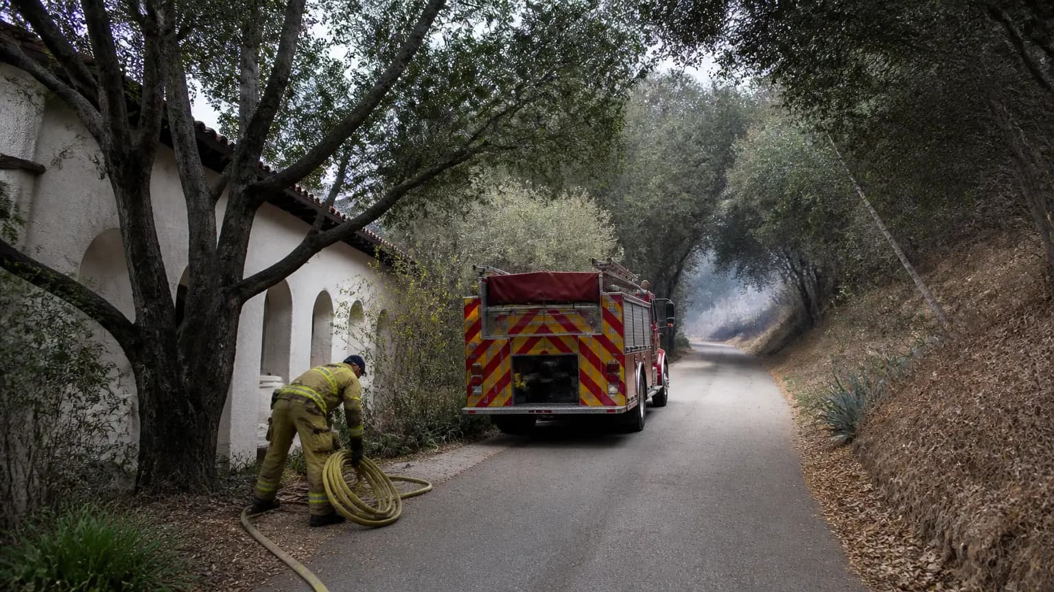 Chimney Fire Breaks Out on Picacho Lane in Montecito
