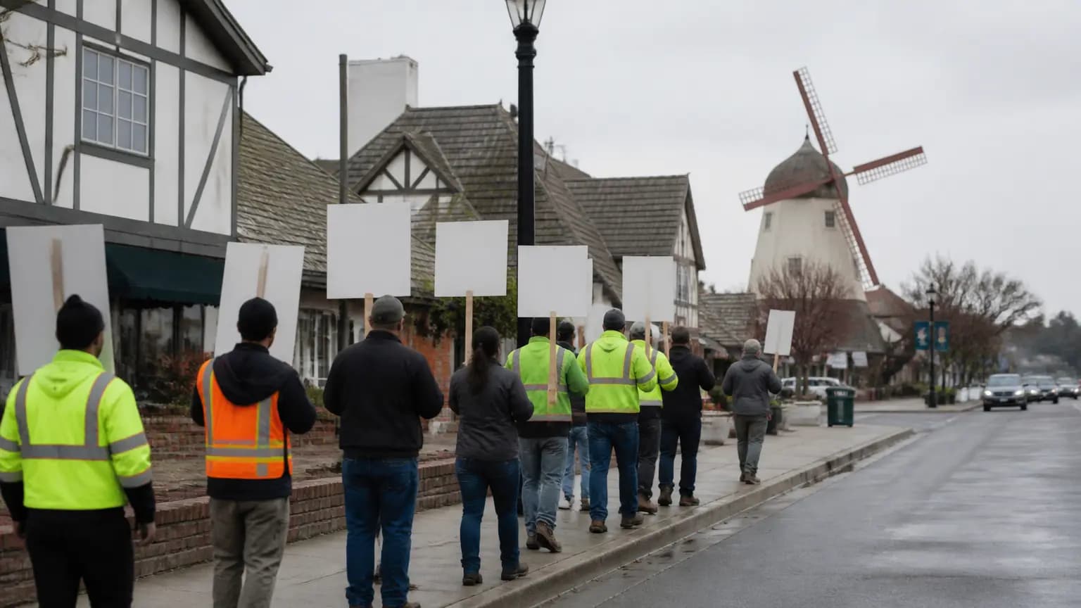 City of Solvang Union Members’ Strike Continues Through Weekend