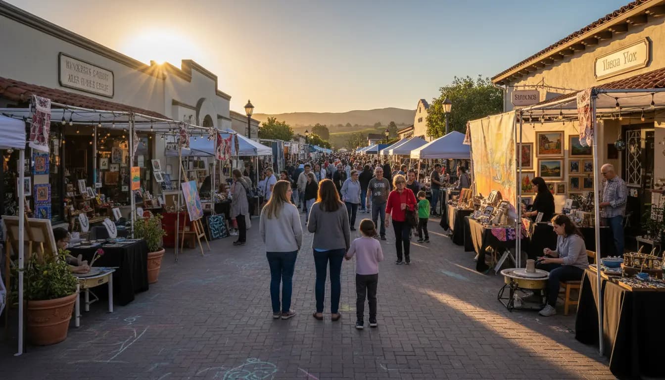 Crafting community: Lompoc’s monthly Art Walk brings artists, businesses, and residents together