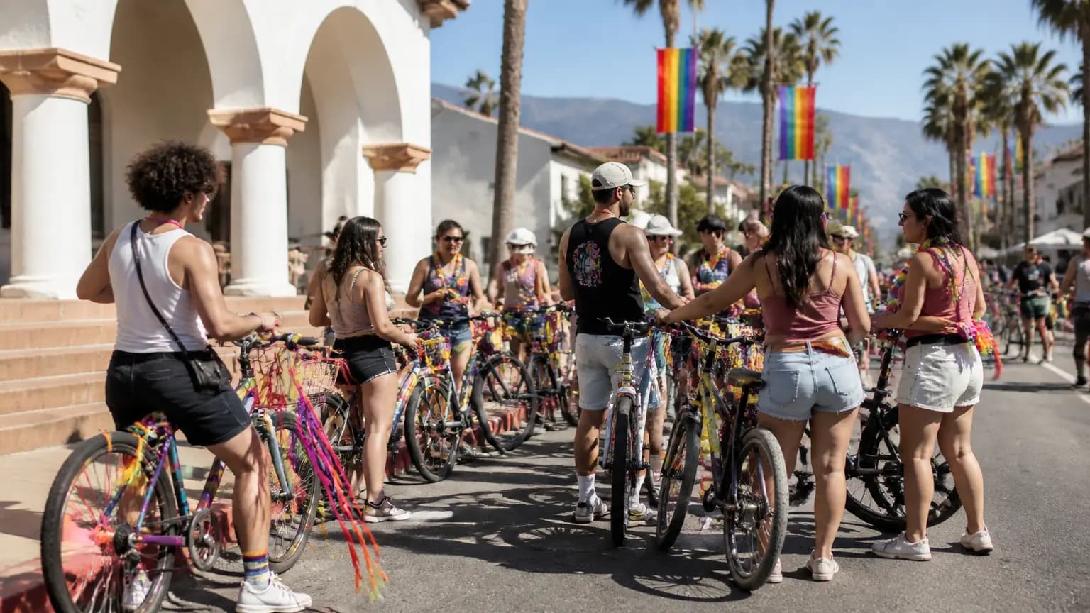Drag Me to Pride: Local Bike Ride Rolling to Pacific Pride Festival