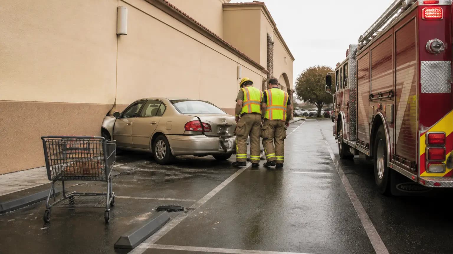 Driver crashes into Ralphs grocery store in San Luis Obispo