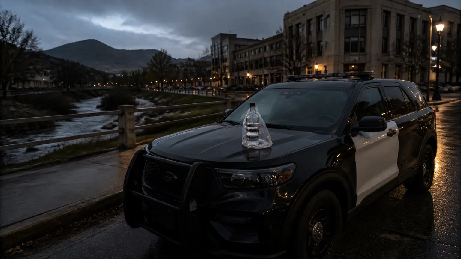 DUI driver leaves vodka behind, flees into San Luis Obispo creek