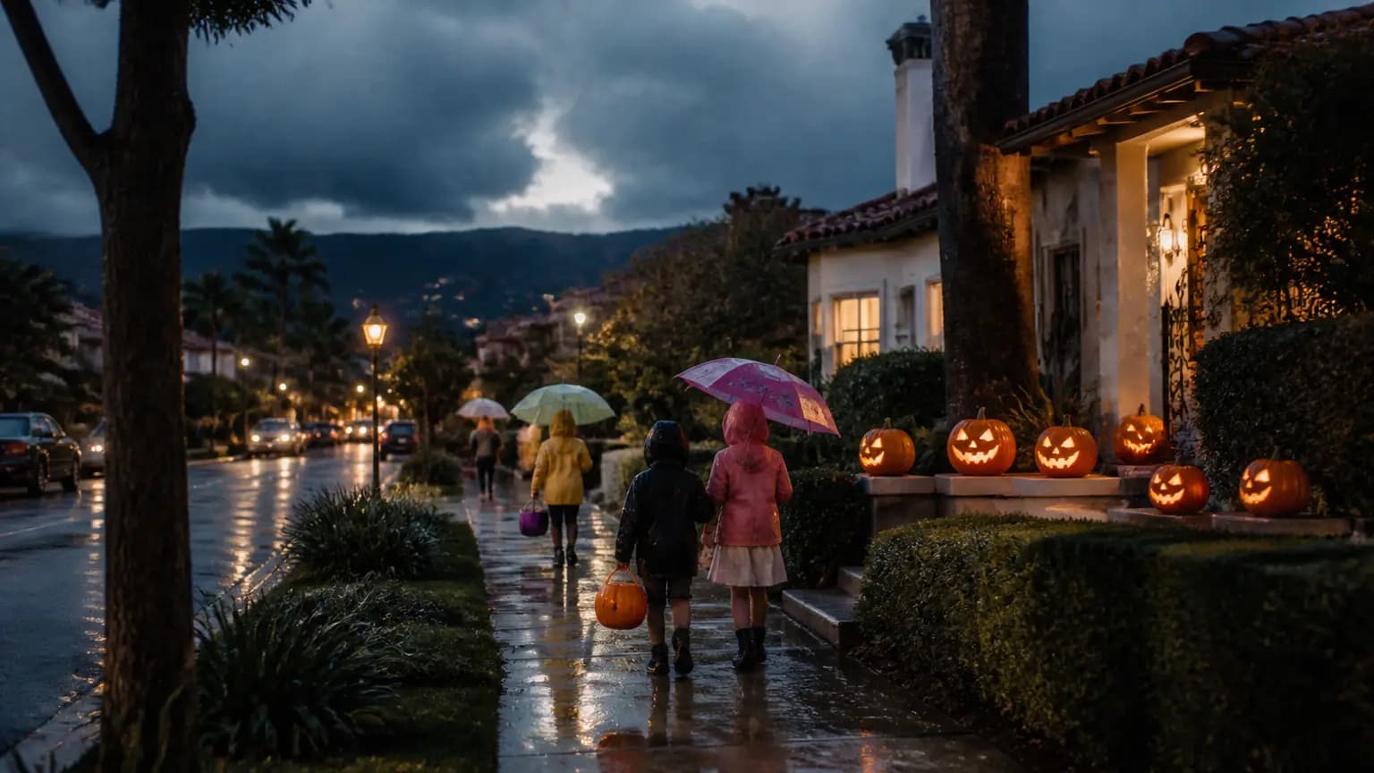 Expect Rain on Halloween, But Exact Timing Still up in the Air